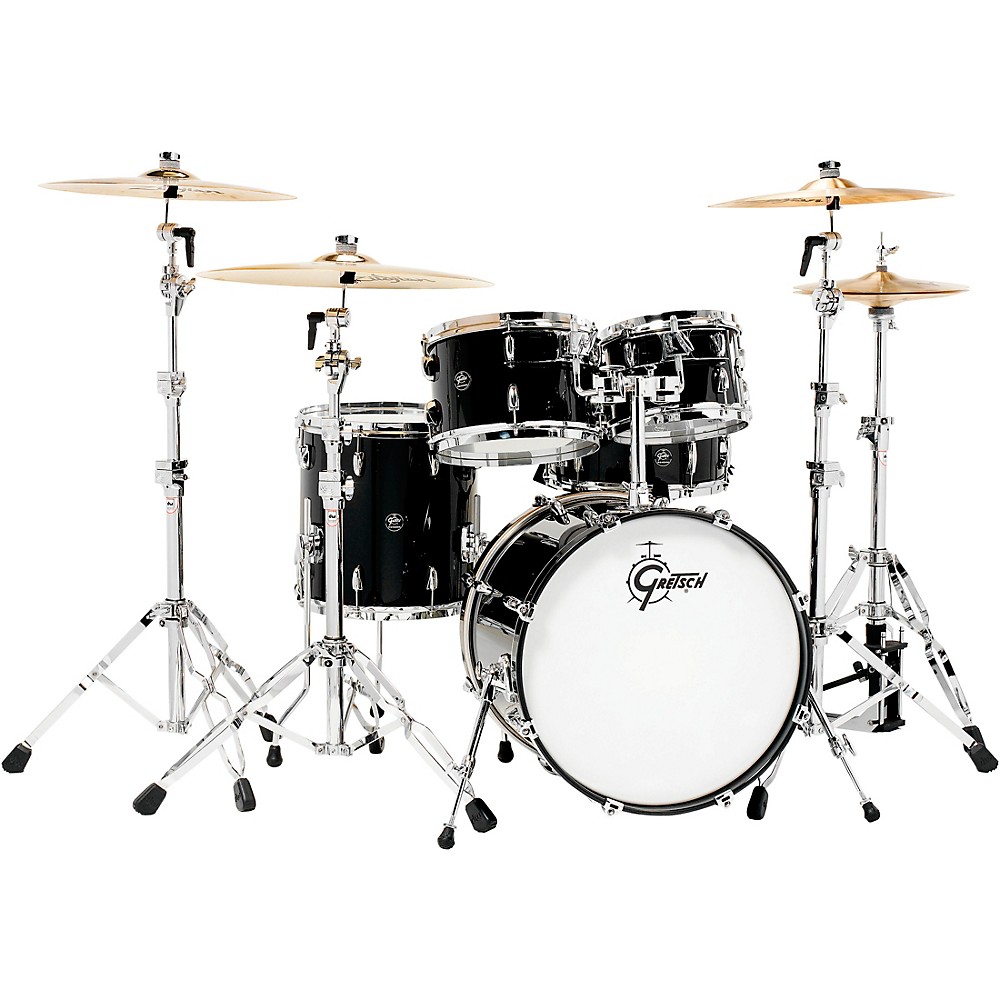UPC 647139387550 product image for Gretsch Drums Renown 5-Piece Shell Pack With 20 Bass Drum Piano Black | upcitemdb.com