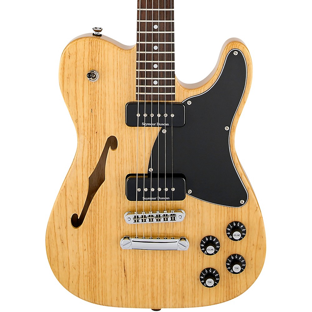 Fender Jim Adkins JA90 Telecaster Thinline Electric Guitar Natural