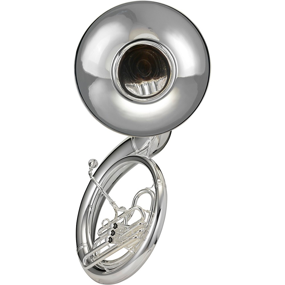Adams Marching Sousaphone - Silver With Case Silver