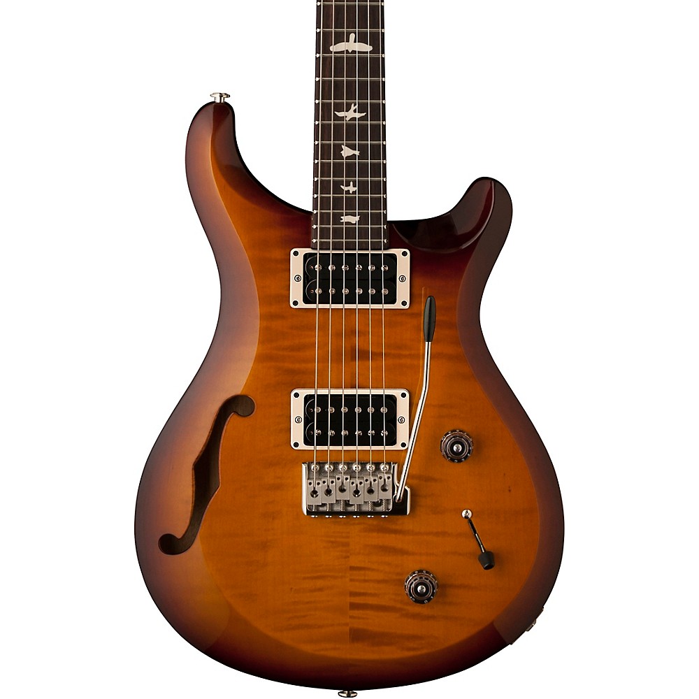 Prs S2 Custom 22 Semi-Hollow Electric Guitar Violin Amber Sunburst