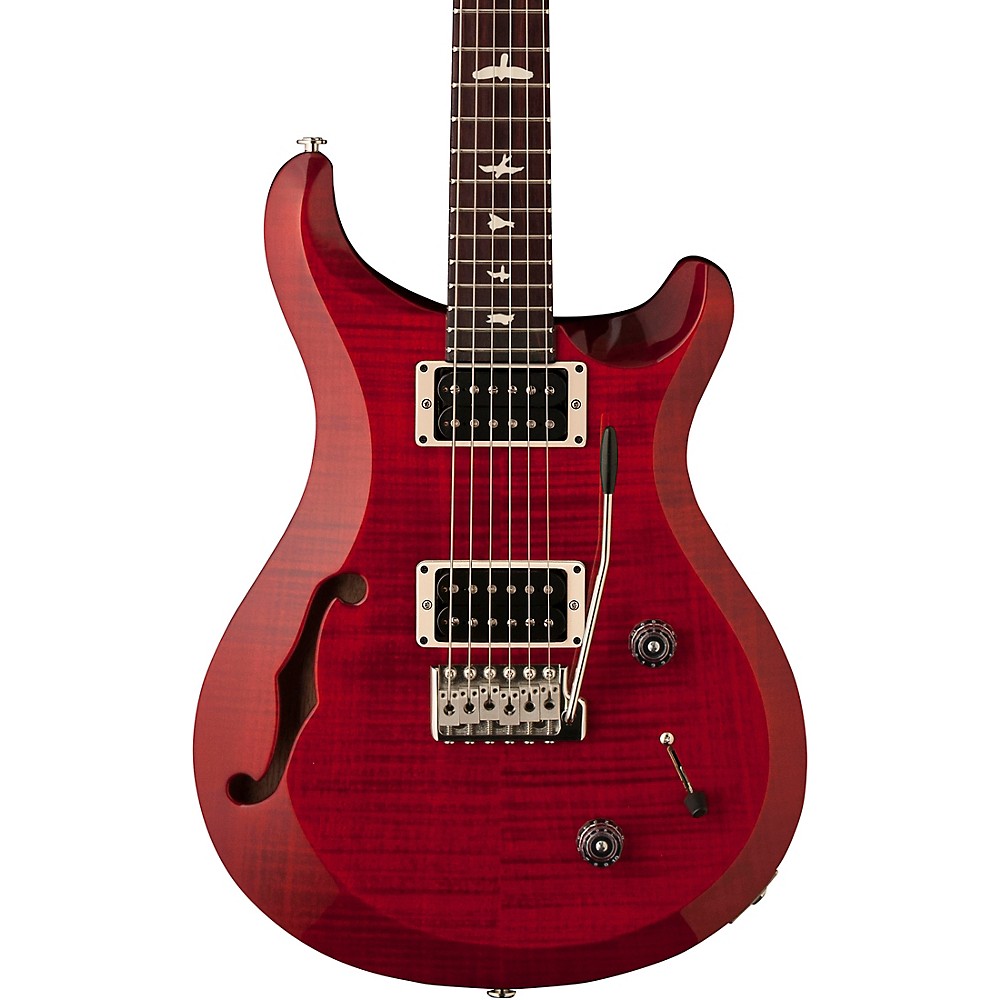 Prs S2 Custom 22 Semi-Hollow Electric Guitar Scarlet Red