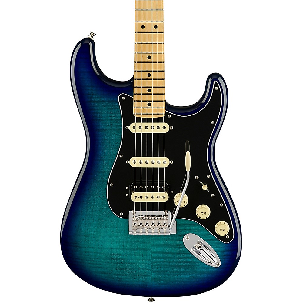 Fender Player Stratocaster Hss Plus Top Maple Fingerboard Limited Edition Electric Guitar Blue Burst