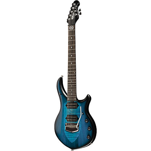 ギター EARNIE BALL MUSICMAN MAJESTY 7 BLUE HONU Ernie Ball Music Man John Petrucci Majesty - Blue Honu