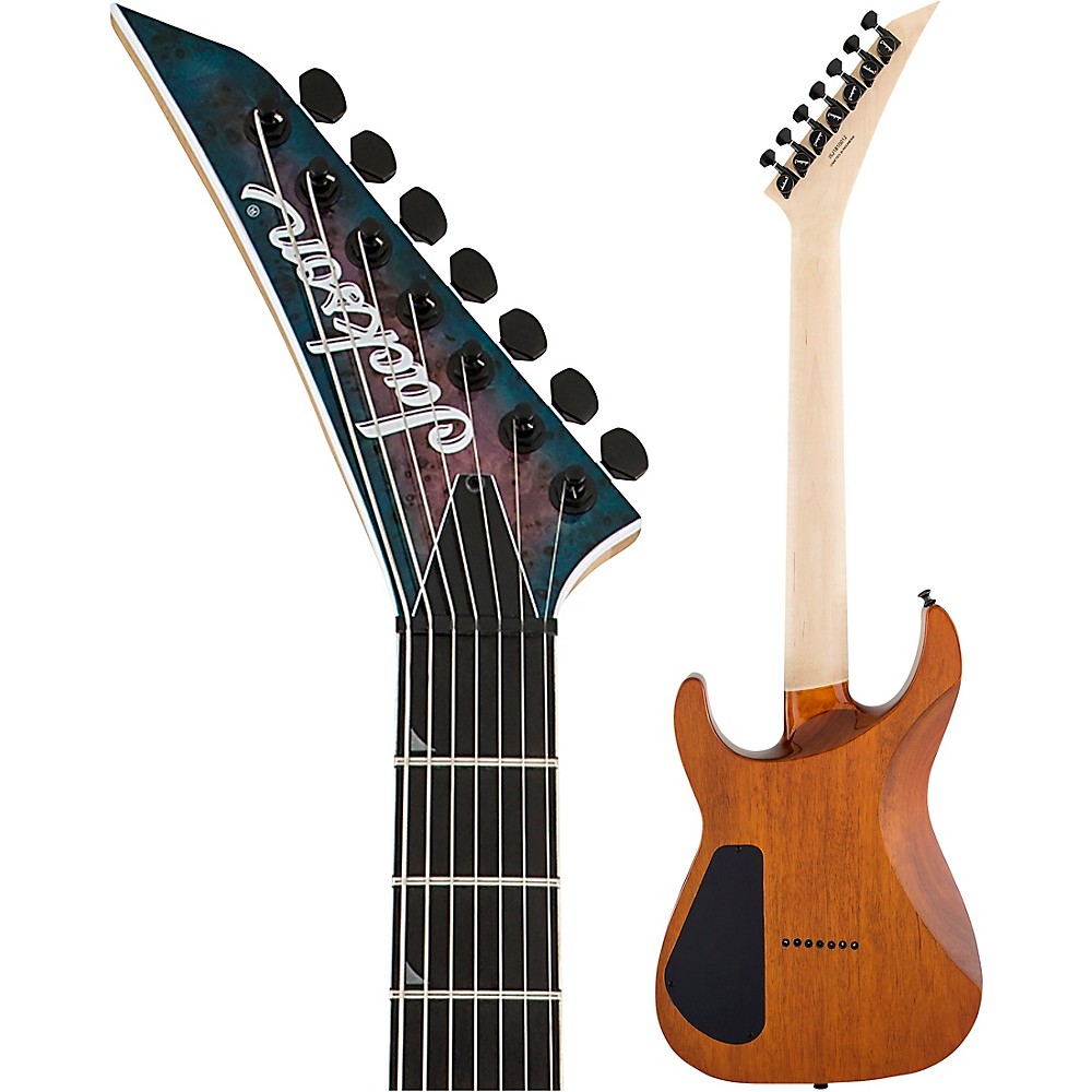 Jackson Pro Series Soloist SL7P HT MAH 7String Electric Guitar Purple