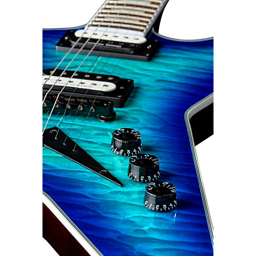 Dean ML Select Quilt Top Electric Guitar Ocean Burst | Musician's