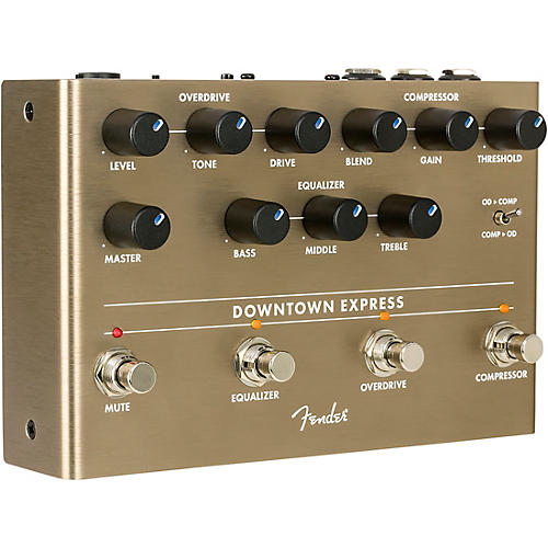 Open Box Fender Downtown Express Bass Multi-Effects Pedal