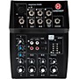 Harbinger L502 5-Channel Mixer with XLR Mic Preamp