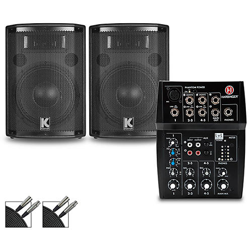 L502 Mixer with Kustom HiPAC Speakers