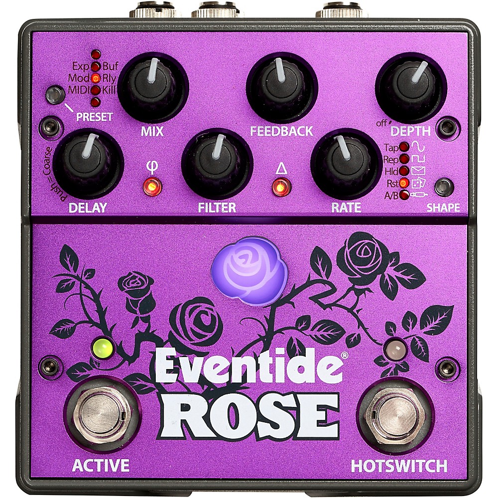 Used Eventide Rose Digital Delay Effects Pedal