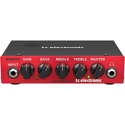 TC Electronic BAM 200 200W Bass Amp Head | Musician's Friend