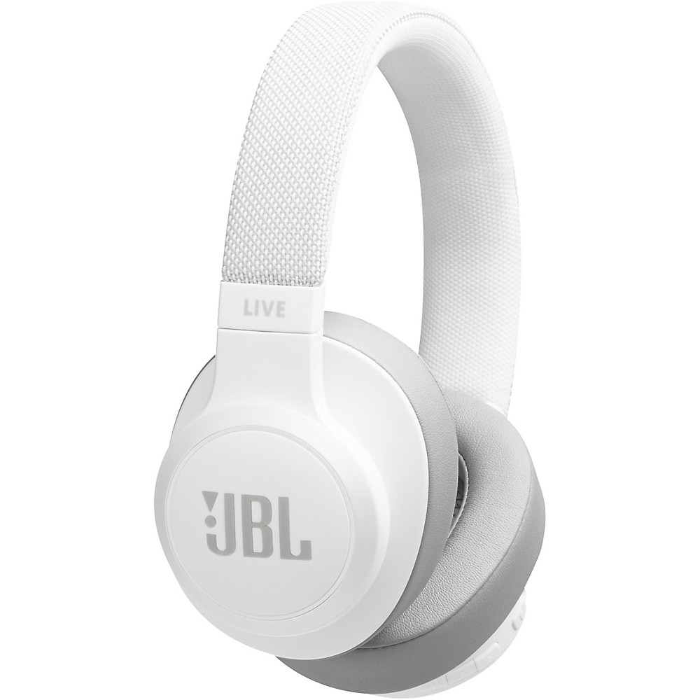 JBL LIVE 500BT Wireless Over Ear Headphones White 194744872884 OB