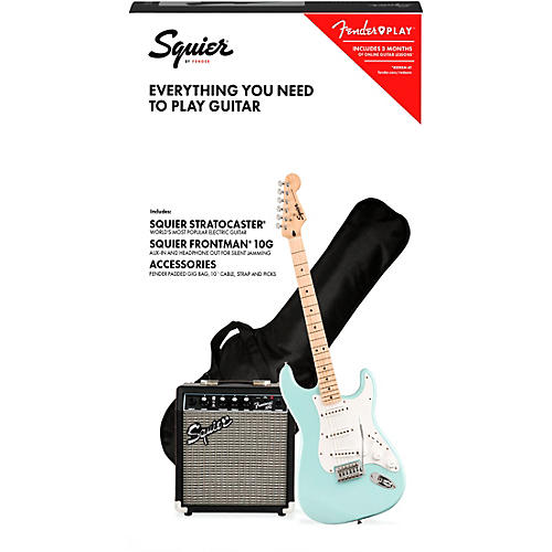 Squier Stratocaster Pack Review!
