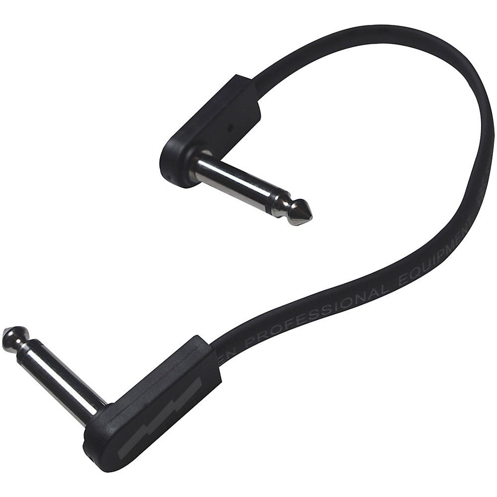 EBS PCF-DL Deluxe Flat Patch Cable 7.87 inches Black and Silver