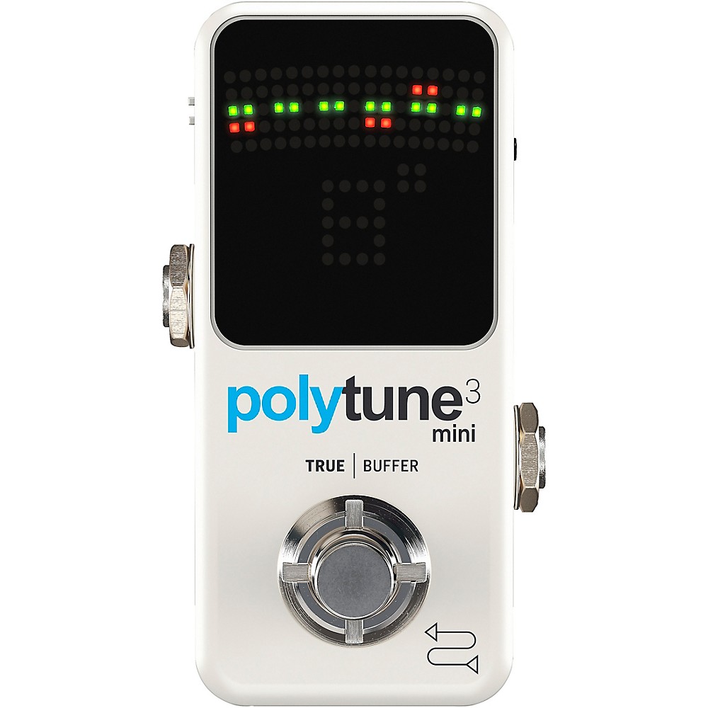 UPC 653341337733 product image for Tc Electronic Polytune Mini 3 Pedal Tuner White | upcitemdb.com