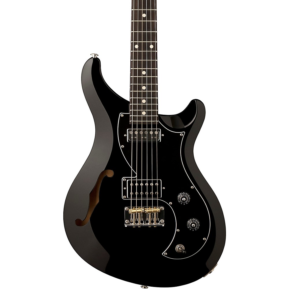 Prs S2 Vela Semi-Hollow Electric Guitar Black