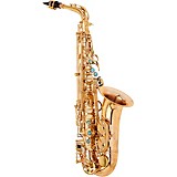 L58073000002002 - Allora AAS-580 Chicago Series Alto Saxophone Un-Lacquered Unlacquered Keys