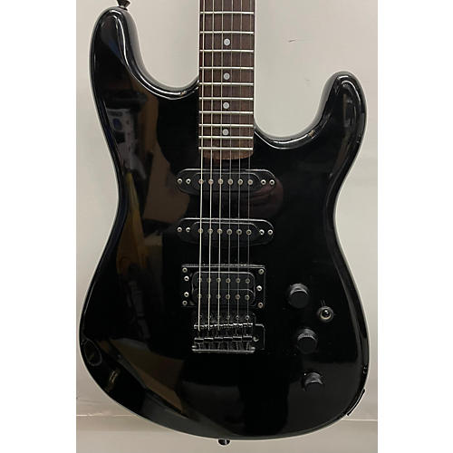 Lotus L640B Solid Body Electric Guitar Black