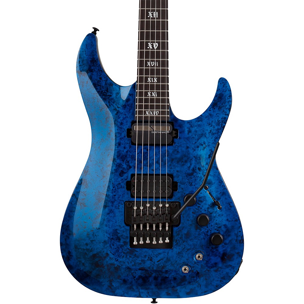Schecter Guitar Research C-1 Fr-S Apocalypse 6-String Electric Guitar Blue Reign