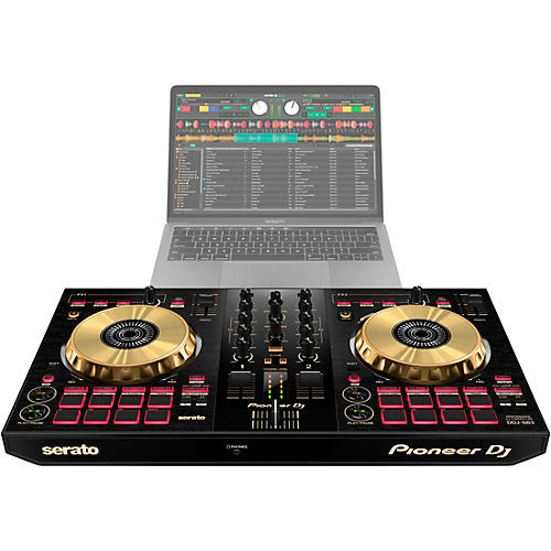 Pioneer Ddj Sb3 N Limited Edition Gold Serato Dj Controller With Pad Scratch Musician S Friend