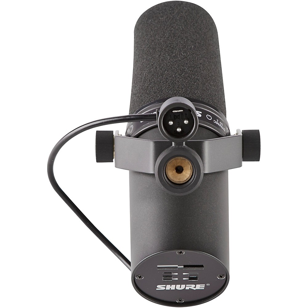 Shure M7B Mic + TH200X Headphones Podcasting Bundle