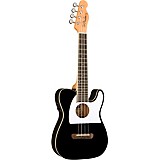 L71913000001000 - Fender Fullerton Telecaster Acoustic-Electric Ukulele Black