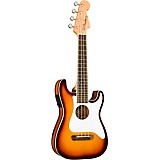 L71921000001000 - Fender Fullerton Stratocaster Acoustic-Electric Ukulele Sunburst