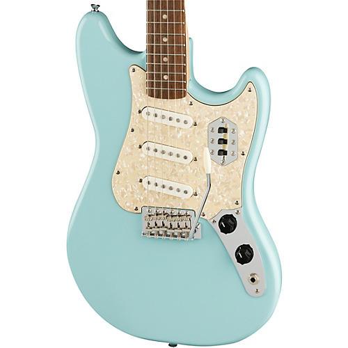 Squier Paranormal Series Cyclone Electric Guitar Daphne Blue | Musician's  Friend