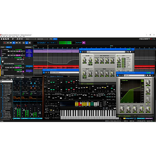 New Acoustica Mixcraft 10 Pro Studio Music Production Software for PC  (Download/Activation Card)