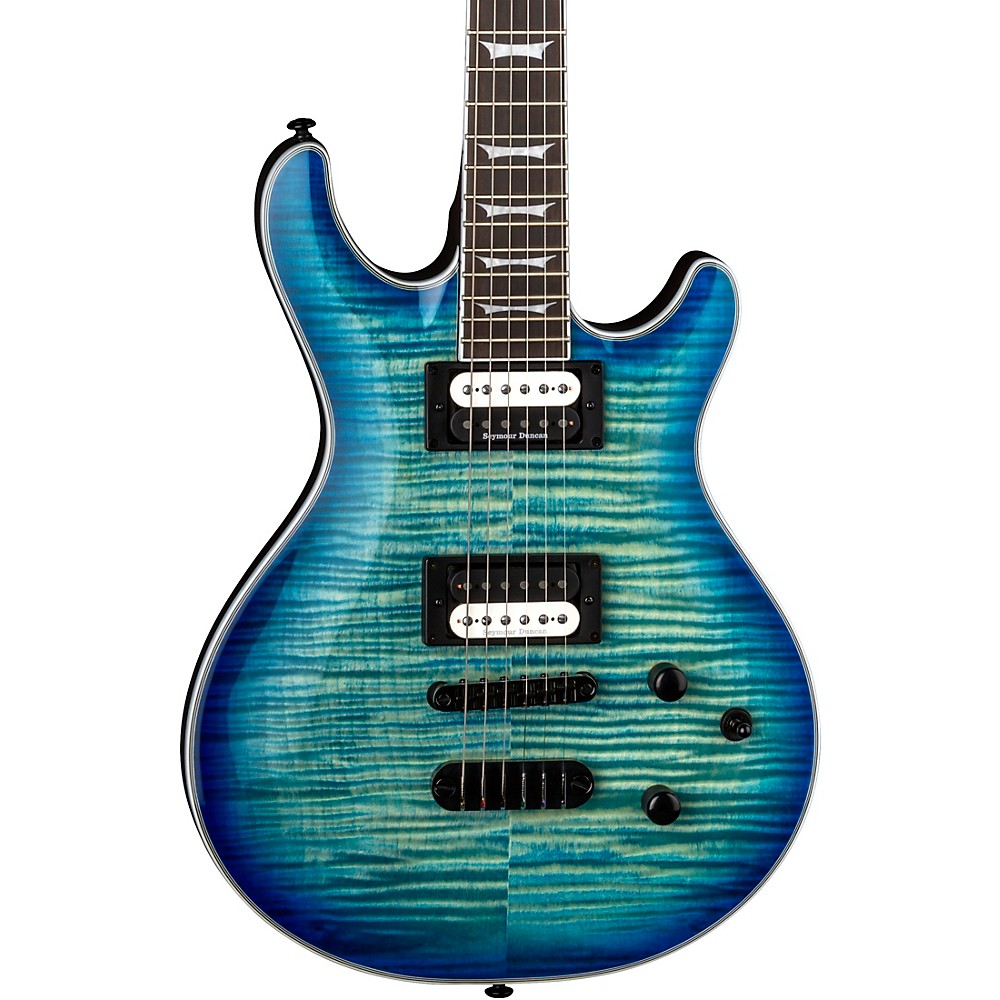 Dean Icon Select Flame Top Electric Guitar Ocean Burst | eBay