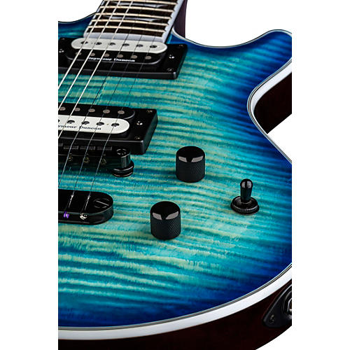 Dean Icon Select Flame Top Electric Guitar Ocean Burst