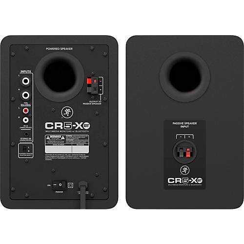 Mackie CR5-XBT Pair of Active Studio Monitors 5 Inch 80W with Bluetooth