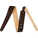 L73315000002001 - Fender Reversible Suede Strap Brown and 2 in Tan
