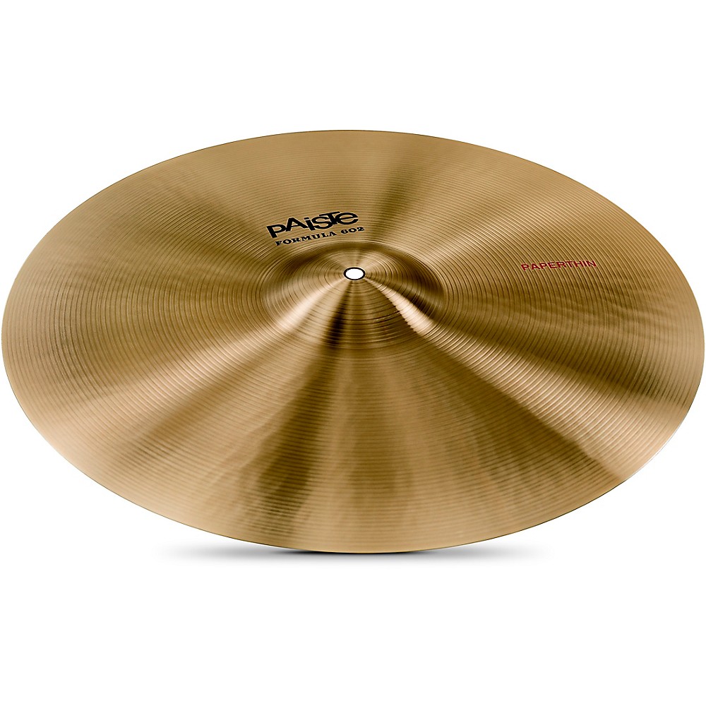 Paiste Formula 602 Classic Sounds Paperthin Crash Cymbal 20 in