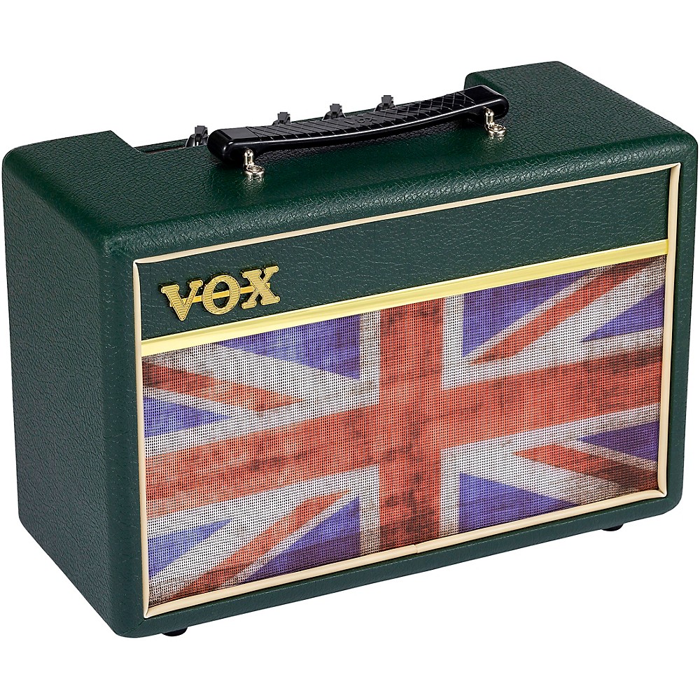 Vox Pathfinder 10 Amp With Limited-Edition Union Jack Theme British Racing Green