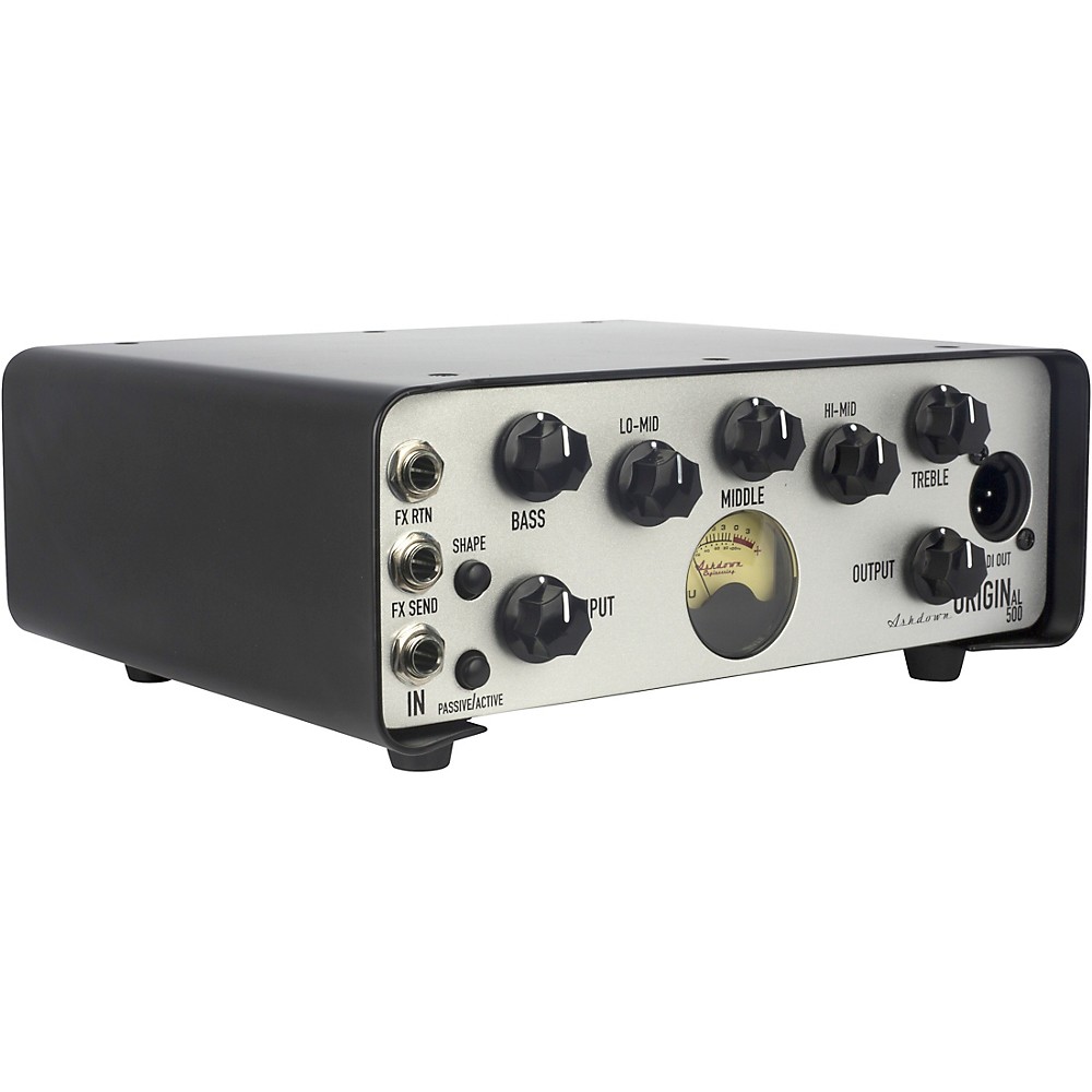 Ashdown Original 500W Bass Amplifier Head Black And Silver