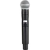 Shure Wireless Bodypack and Vocal Combo System with WL185 and SM58 