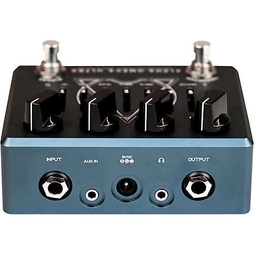 Darkglass Alpha Omega Ultra V2 Bass Preamp Pedal Blue | Musician's