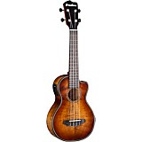 L77686000001000 - Breedlove Pursuit Exotic CE Myrtlewood Concert Acoustic-Electric Ukulele Cinnamon Burst