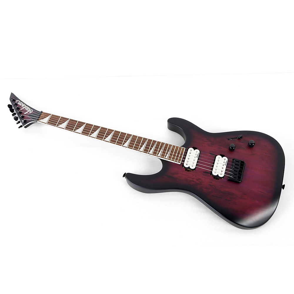 maple Jackson X Soloist SLX HT Spalted Maple Transparent Purple