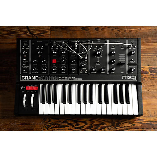 Moog Grandmother Dark Semi-Modular Analog Synthesizer | Musician's 