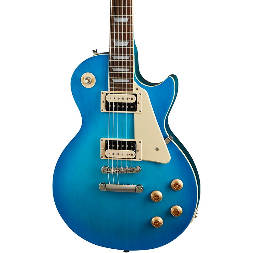 Epiphone Limited-Edition Les Paul Traditional Pro IV in Worn Pacific Blue