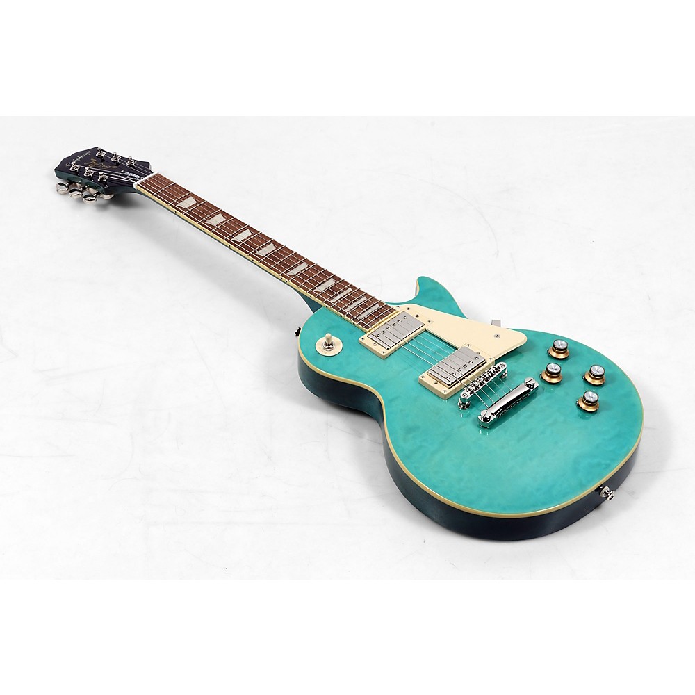 Epiphone Les Paul Standard '60s Quilt Top LE Guitar Trans Blue