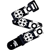 L79520000003001 - D'Addario Joe Satriani Swivel Guitar Strap Crosses 2 in