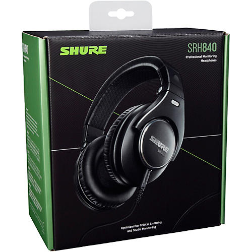 Shure SRH840 Professional Monitoring Headphones | Musician's Friend