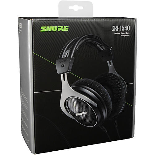 SHURE SRH1540 ヘッドフォン(新パッケージ) Shure SRH1540 Premium Closed-Back Headphones | Musician's Friend