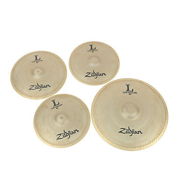 Zildjian L80 Series LV348 Low Volume Cymbal Box Pack With Free 18" Crash Ride