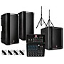 Harbinger L802 Mixer Package with VARI V4000 Series Speakers, V2318S Subwoofer, Stands and Cables 15