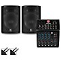 Harbinger L802 Mixer and Kustom HiPAC Speakers 12