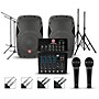 Harbinger L802 Mixer with Harbinger VARI PA Package 12