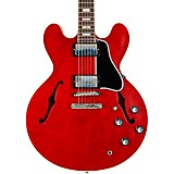 L80243000001000 - Gibson Custom Murphy Lab 1964 ES-335 Reissue Ultra Light Semi-Hollow Electric Guitar Cherry Aged